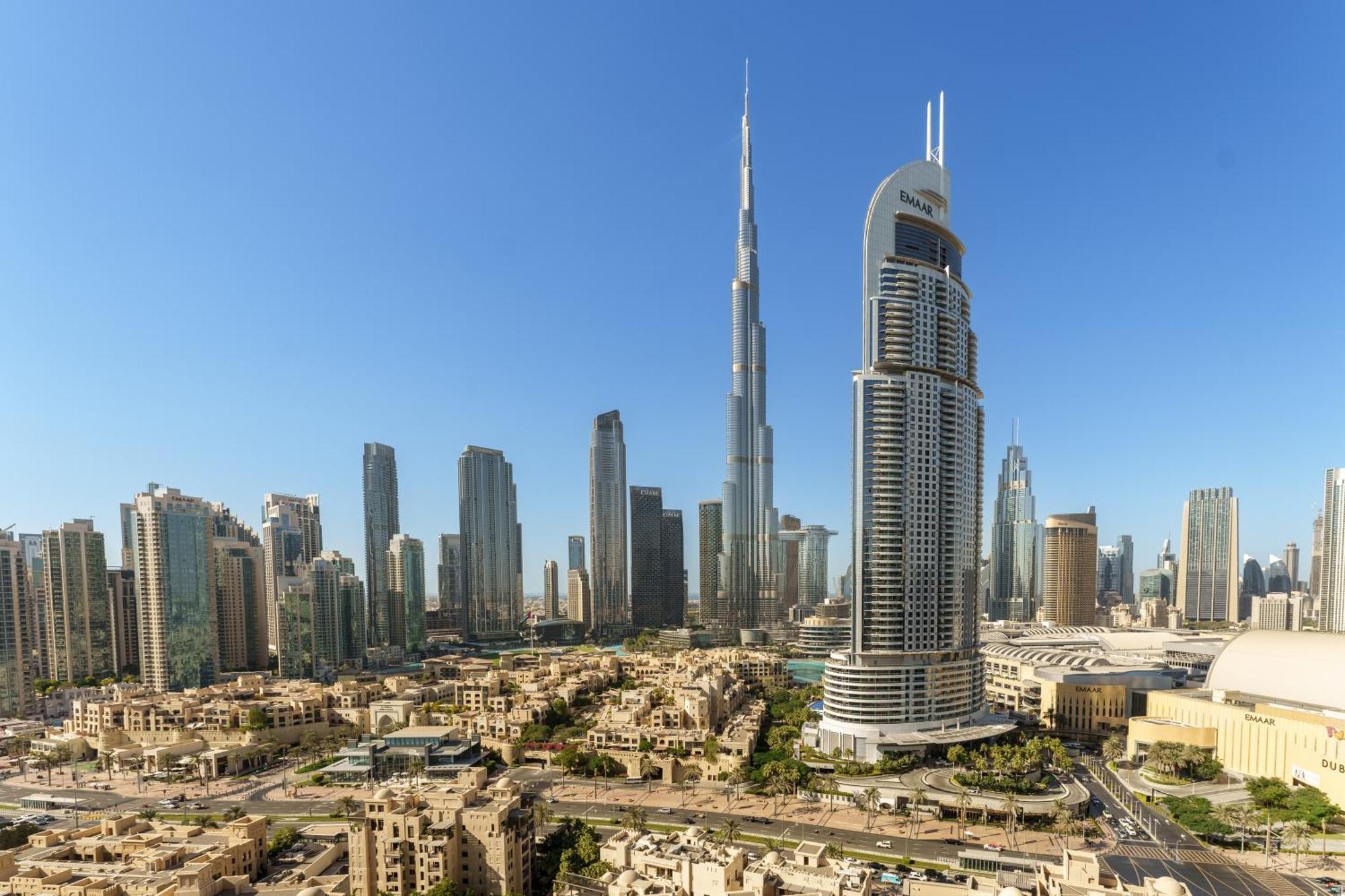 Maison Privee - Elevated Living With Spectacular Burj Khalifa Views Dubaj Exteriér fotografie