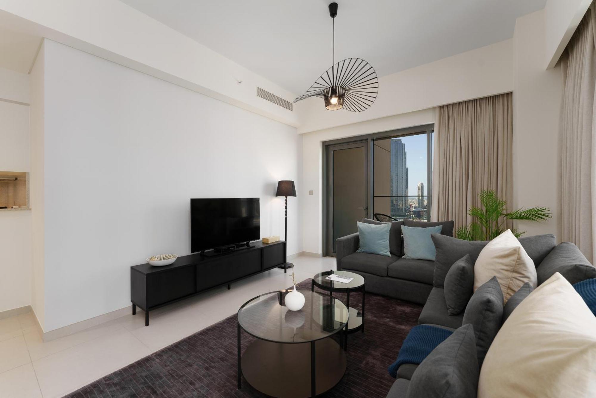 Maison Privee - Elevated Living With Spectacular Burj Khalifa Views Dubaj Exteriér fotografie