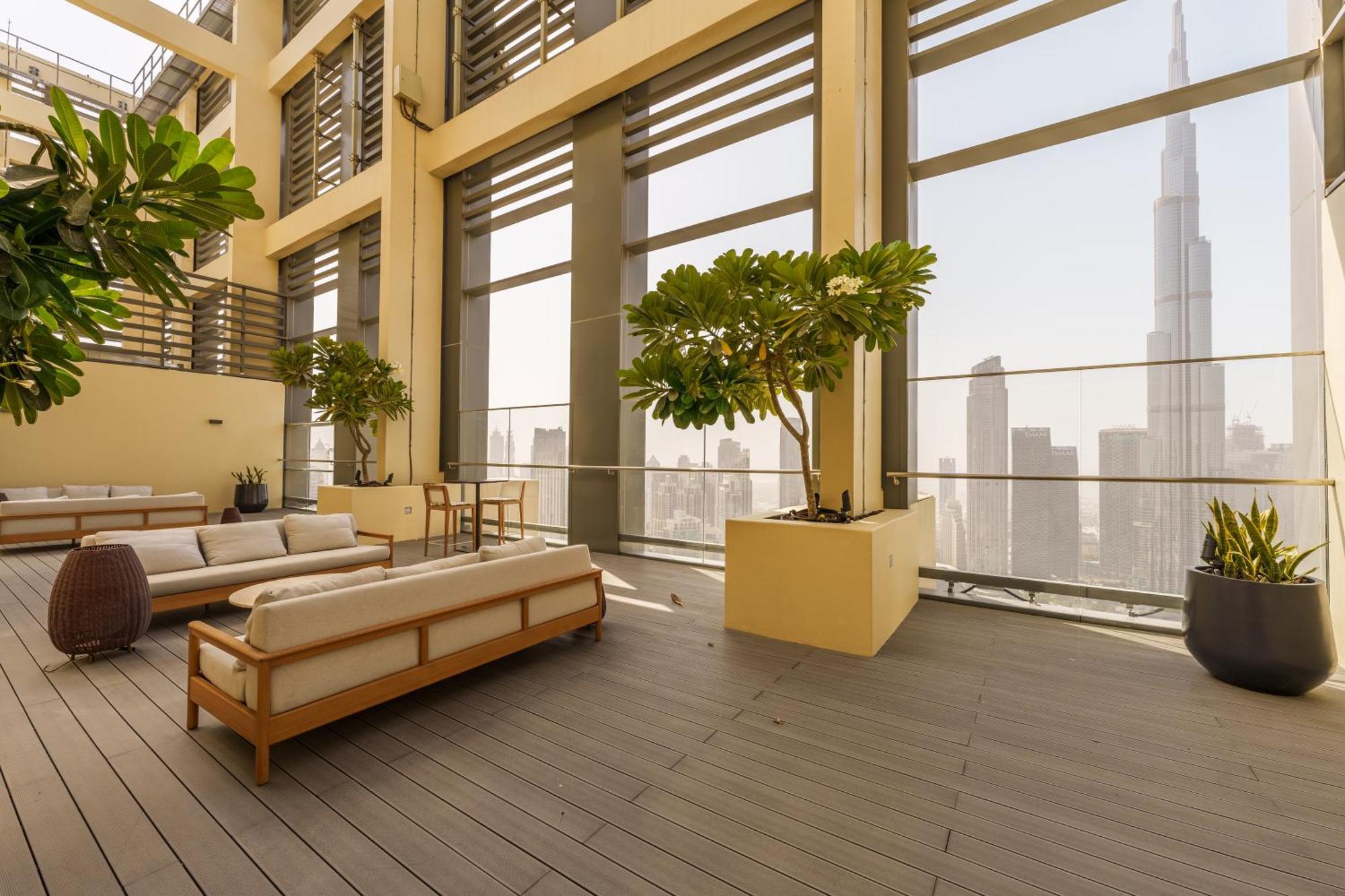 Maison Privee - Elevated Living With Spectacular Burj Khalifa Views Dubaj Exteriér fotografie